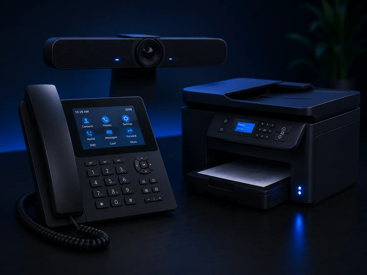 Téléphonie, visio & impression
